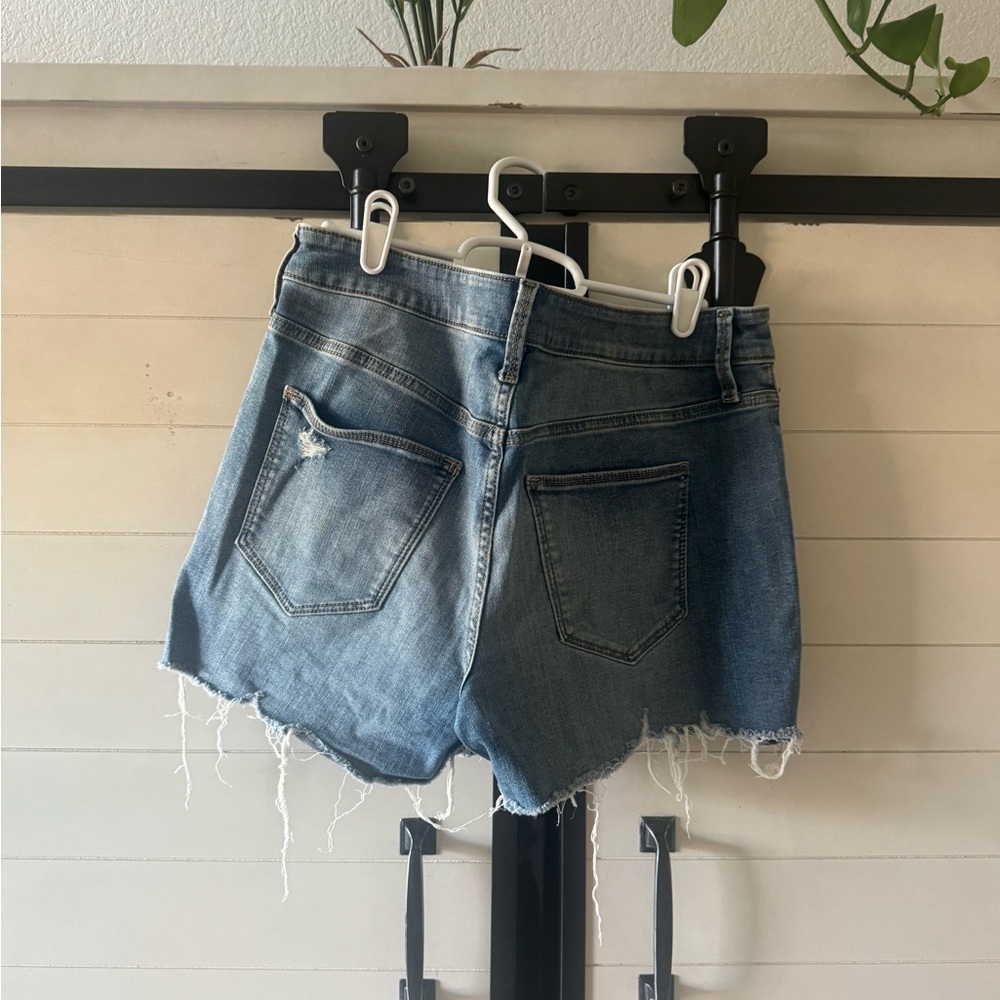 Universal Thread Distressed Light Blue High-Rise … - image 2